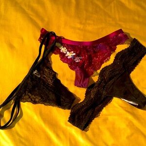 VS PINK thong 3 pcs